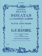 SEVEN SONATAS AND FAMOUS LARGO FLUTE/PIANO cover